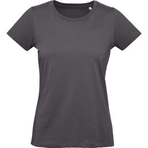 B&C Inspire Plus Ladies' organic T-shirt CGTW049 - Dark Grey - L