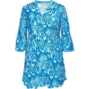 ONLY CARMAKOMA - CARMARRAKESH LIFE 3/4 TUNIC DRESS AOP - Dames - Mini jurken