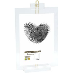 Deknudt Frames fotohouder S58SH1 - transparant - kunststof - 13x18 cm
