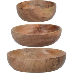 Artesà Acacia Wood Serving Bowl set