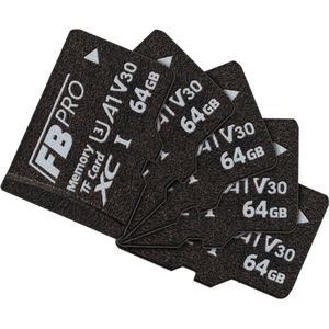 Micro SD Kaart 64GB - 5 Stuks - Geheugenkaart