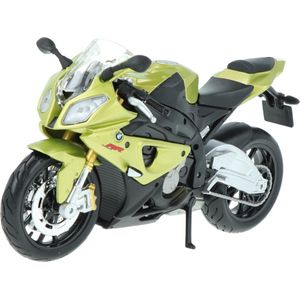 BMW S1000RR 1:12 Maisto Groen / Zwart 31191