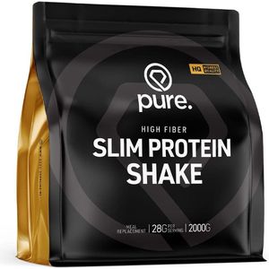 PURE Slim Protein Shake - 2000gr - Aardbei - Afslank Shake - Dieet / Maaltijd Shake