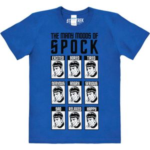 Logoshirt T-Shirt Star Trek - Moods of Spock