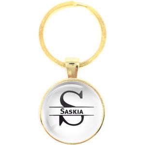 Sleutelhanger Glas - Saskia
