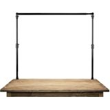 Bresser Tabletop Backdrop Frame - 60x120 tot 300 cm - Geschikt voor Food- en Productfotografie