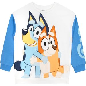 Zachte Jongens Sweater met Bluey en Bingo | Kindersweater van Katoen