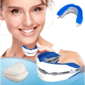 Anti-Snurk Mondstuk – Verstelbare Nachtbeugel voor Snurken en Bruxisme – Comfortabele Mondbeschermer tegen Snurken, Tandenknarsen en Slaapstoornissen