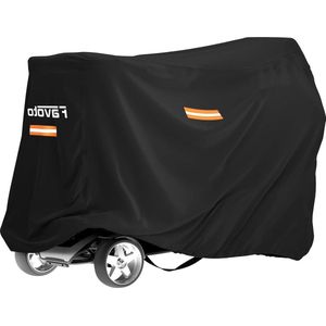 Mobility Scooter Cover Waterdichte Motorhoes Outdoor 210D Oxford Indoor UV-bescherming - opslag - winddichte gesp - stofdicht - motorfiets - fiets - 170x61x117cm Motorhoes
