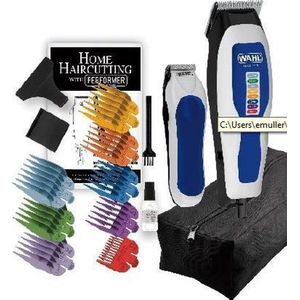 Wahl COLOR PRO COMBO Blauw, Wit