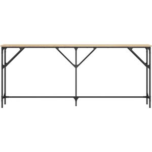 vidaXL - Wandtafel - Hout - Sonoma Eikenkleurig - 180x23x75 cm