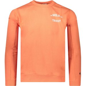 In Gold We Trust Sweater Oranje Oranje Regular Fit - Maat S - Mannen - Lente/Zomer Collectie - Katoen