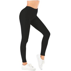 Naadloos Leggings-High-Waist Dames Hoge Taille - Push Up Effect , Slim Effect - Verhogen Legging - Up-Fit - Zwart Legging dames, Legging dames volwassenen, Yoga, Fitness, Hardloop, Gym, Legging - S/M