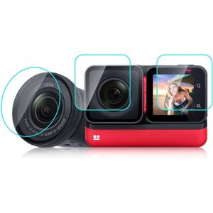 PULUZ 3-in-1 Gehard Glas Film - Insta360 One RS