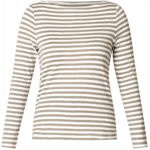 YEST CURVE Fern Tops - Off White/Steel grey - maat X-0(44)