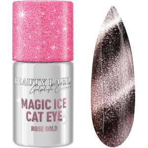 Beauty Label Gellak - Ice Cat Eye - Rose Gold