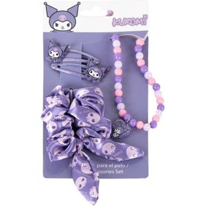 Haaraccessoires Hello Kitty Paars 4 Onderdelen