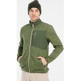 Protest Prtharper – Fleece vest Heren – Ritssluiting – Tech-fleece – Marl Green