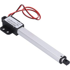 Elektrische Lineaire Actuator 4 slag 12V DC Mini Bewegingsactuator Kortsluiting Elektrische Micro Lineaire Actuator - 100mm slag - 4mm/s snelheid - 150N kracht