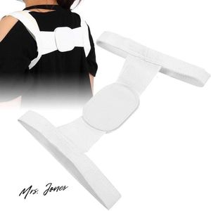 Mrs. Jones Schouder houding corrector verstelbare schouder rug brace riem mannen vrouwen Hunchback houding corrector ergonomische rug straightener brace(L) - corrector - ergonomisch .