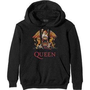 Queen - Classic Crest Hoodie/trui - XL - Zwart