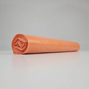 Oranje Vuilniszakken | 150 Zakken | 70 Liter | Gerecycled LDPE | T23 | 58x100 cm - Vuilniszakken Gekleurd, Afvalbak Afvalscheiding, Afvalbeheer, Oranje Zakken