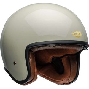 Bell - TX501 - Open Helm - Gloss Vintage White - Hoogwaardige Materialen