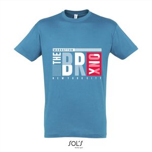 T-Shirt 359-24 The Bronx - aquablauw, xL