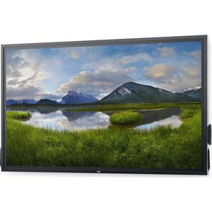 DELL P7524QT Interactief flatscreen 189,3 cm (74.5"") LCD 350 cd/m² 4K Ultra HD Zwart Touchscreen