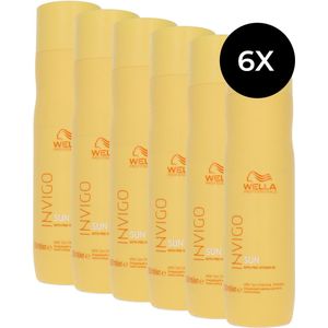 Wella Invigo Sun Shampoo - 6 x 250 ml
