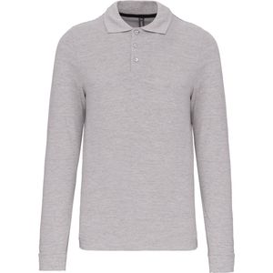 Kariban Polo lange mouwen K243 - Oxford Grey