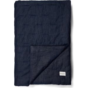 MARC O'POLO Soletta Plaid Dark Navy - 150x200 cm