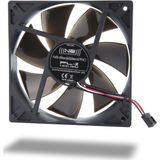NoiseBlocker - BlackSilent Pro - Ventilator - Zwart - 120x120x25mm
