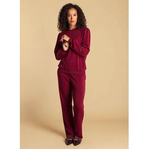 IVY BEAU Amanda Tops - Dark Red - maat 36