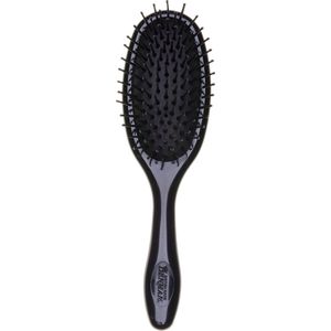 Denman - Paddle Brush D85 - Zwart - Kunststof Borstel
