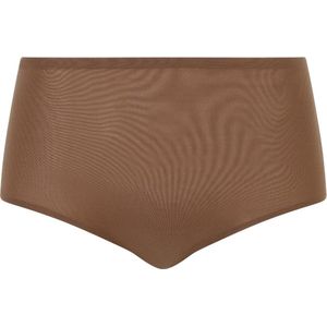 Chantelle Hoge Taille Slip SoftStretch - Cocoa - One Size