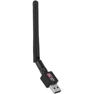 USB-dongle, 300 Mbit/s 2,4 GHz draadloze USB 2.0-netwerkkaart, WiFi-adapterdongle voor 2000/XP/Vista/7/8/10/MAC/Linux.