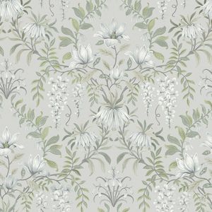 Laura Ashley Vliesbehangs-sParterre Sage - 10mx52cm