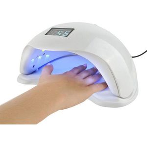 Nageldroger | 48 W LED UV | nagellak | manicure- of pedicure | Professioneel | met gratis nagelclips