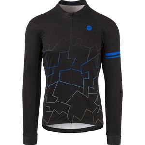 AGU Camo Outline Fietsshirt Lange Mouwen Trend Heren - Zwart - S