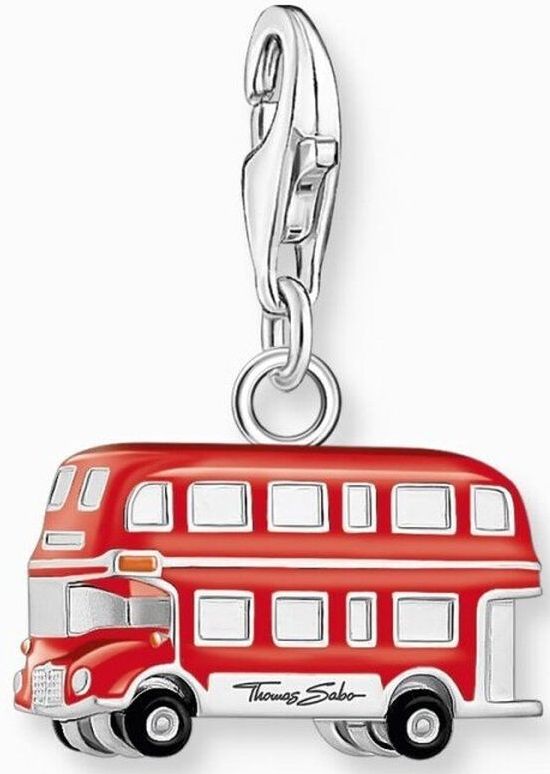 Thomas Sabo - 2119-007-10 - Charm - Rood - 925er Zilver