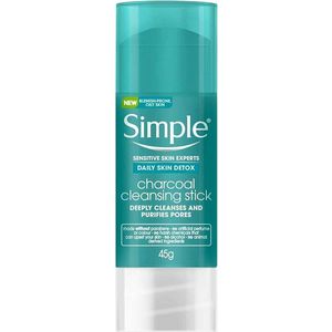 Simple Charcoal Face Cleansing Stick 45g