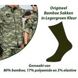 Boru - Thermo-control - Bamboe Sokken - Legergroen - 6-Paar