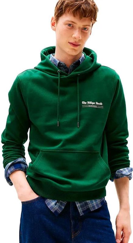 Tommy Hilfiger - Herald Graphic - Hoodie - Zwart