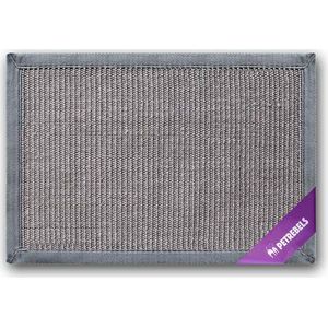 Petrebels Mastermat 80 katten krabmat - Grijs - 80 x 50 cm - zeer sterk