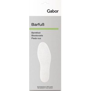 Gabor Barefoot Katoenen Badstof Inlegzolen 3304 Wit