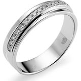 Orphelia RD-3369/58 - Ring - 18 Karaat Witgoud / Diamant 0.23 ct