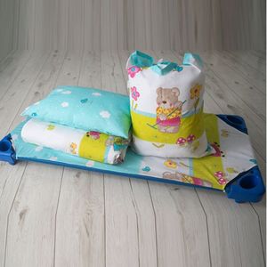 Kinderdagverblijf Beddengoed Set 6 Delig 120x90 Vrolijke Beertjes