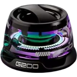 Draagbare Bluetooth-luidspreker G200 RGB-verlichting Magnetische luidspreker BT5.3 Mini-klankkast 7-uurs afspelen Telefoonhouder