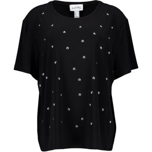 Joseph Ribkoff - Shirt Zwart Joseph Ribkoff T-shirts Zwart 253203